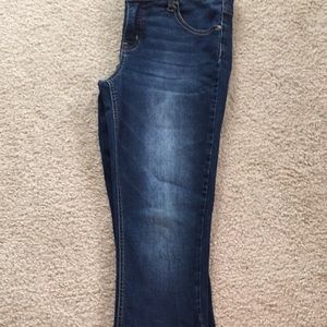 Girls justice denim capris size 12 1/2